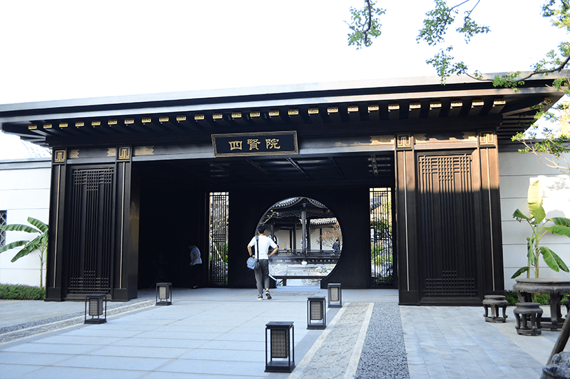 中式仿古金屬園林