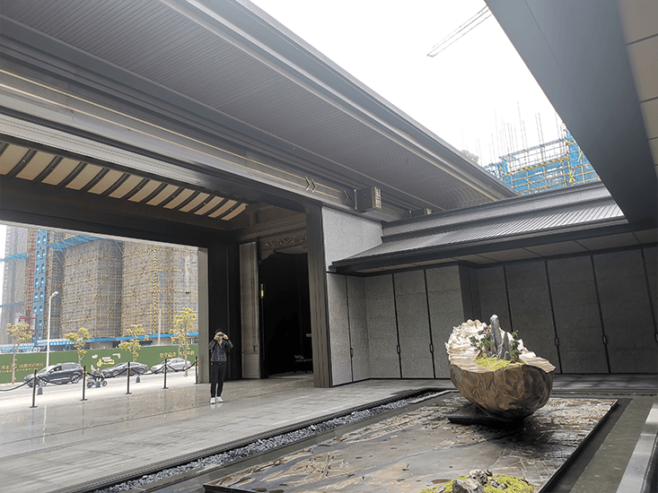 中式仿古金屬園林