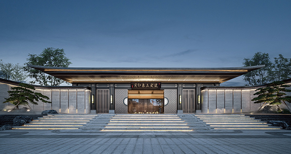 新中式金屬幕墻3