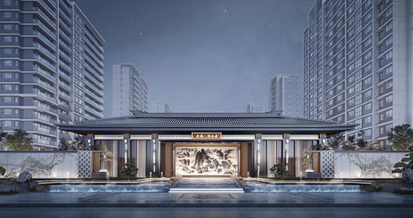 新中式金屬幕墻4